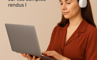 Rédaction de comptes rendus pour professionnels libéraux